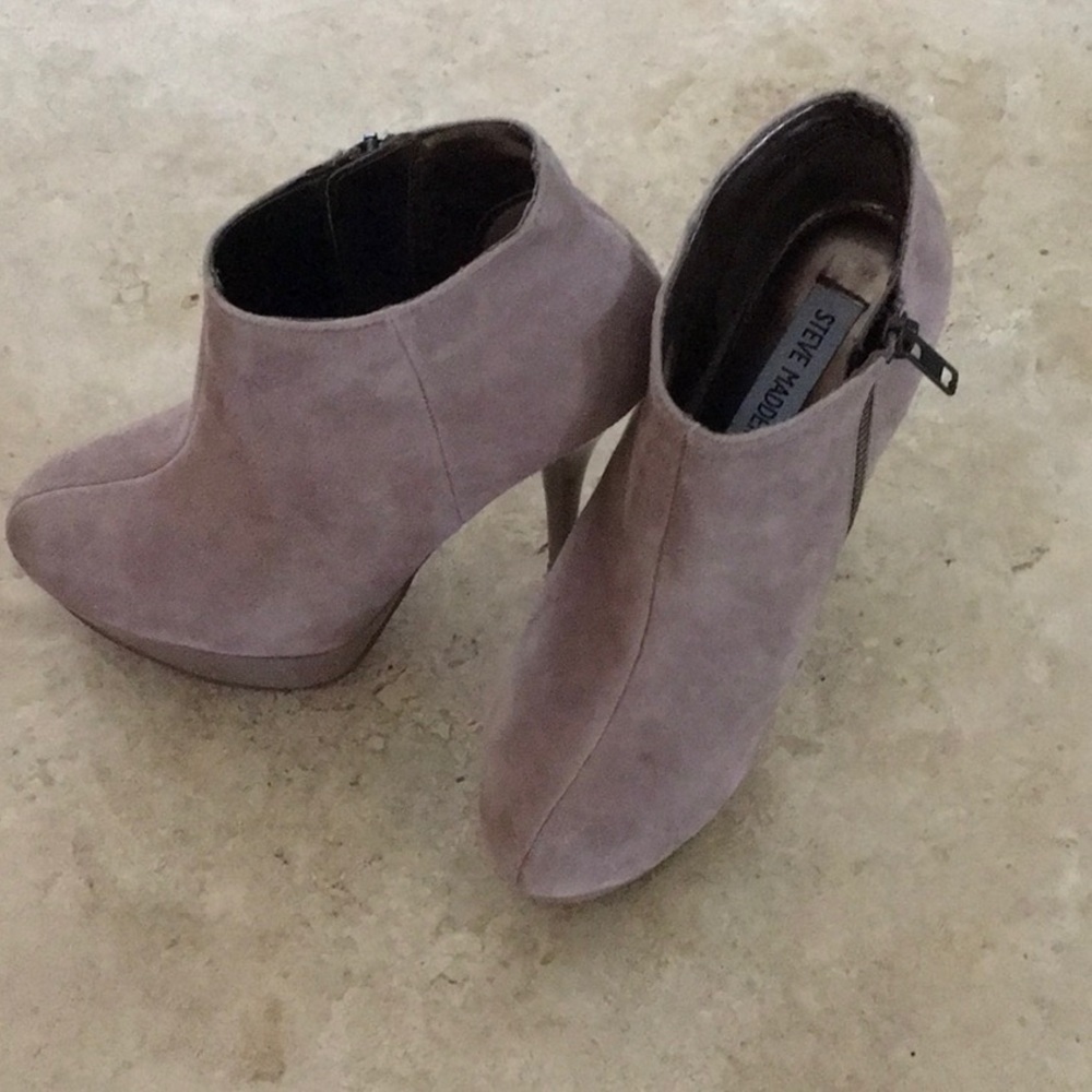 Steve Madden platform booties